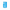 Blue aluminum RFID wallet with GFSF stencil engraving on front